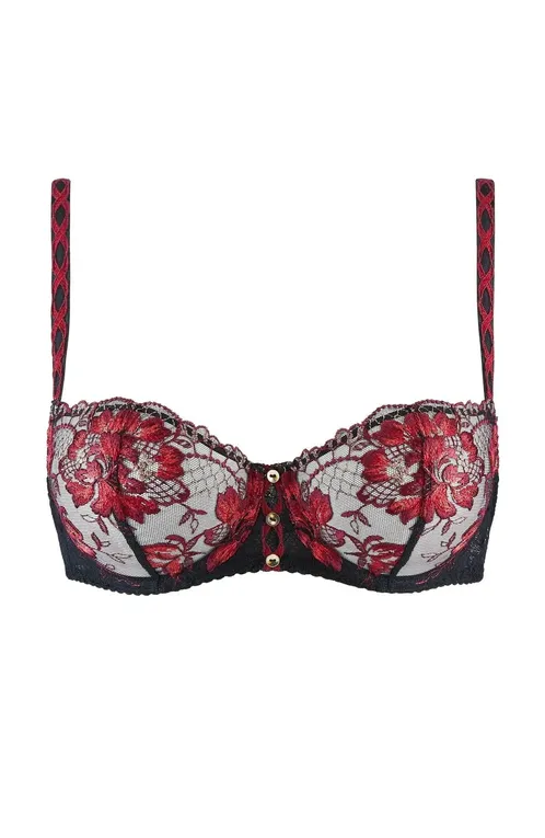 Бюстгальтеры AUBADE ICF14 BLACK CHERRY