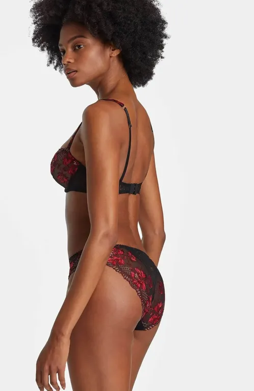 Бюстгальтеры AUBADE ICF14 BLACK CHERRY