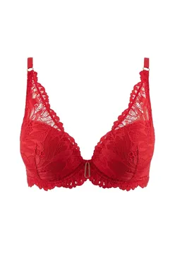 AUBADE LAN81 ROUGE FLORAL