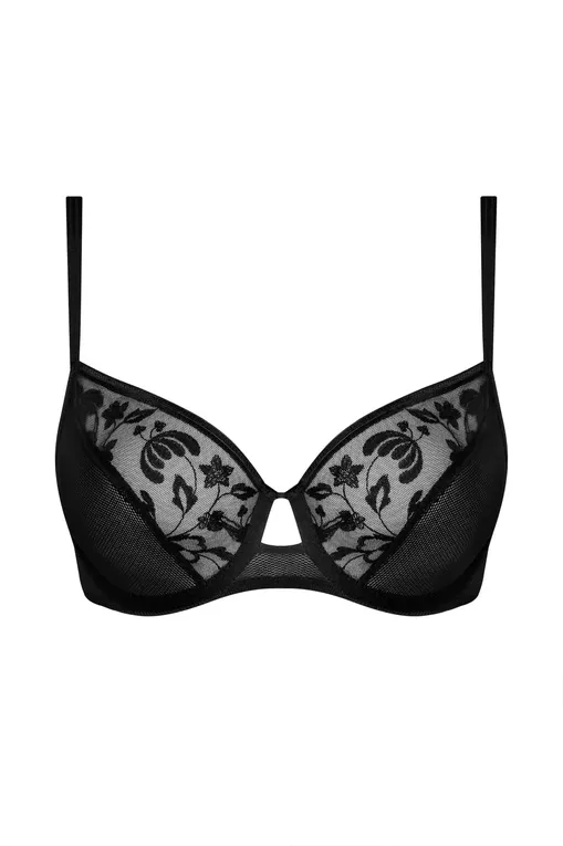 Мягкие чашки Chantelle C22CMU 0KC Black vinyl
