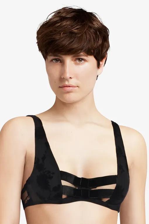 Бюстгальтеры Chantal Thomass T03E20 0DN Black Flock