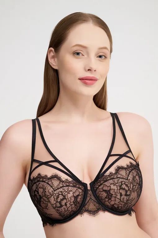 Бюстгальтеры Chantal Thomass T220133 A0032 Noir Skin