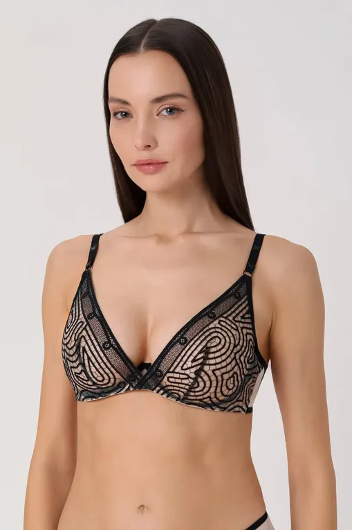 Бюстгальтеры Chantelle C018M9 01D Black/Nude