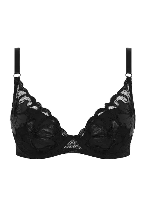 Бюстгальтеры Chantelle C12Q20 0P8 Leather black