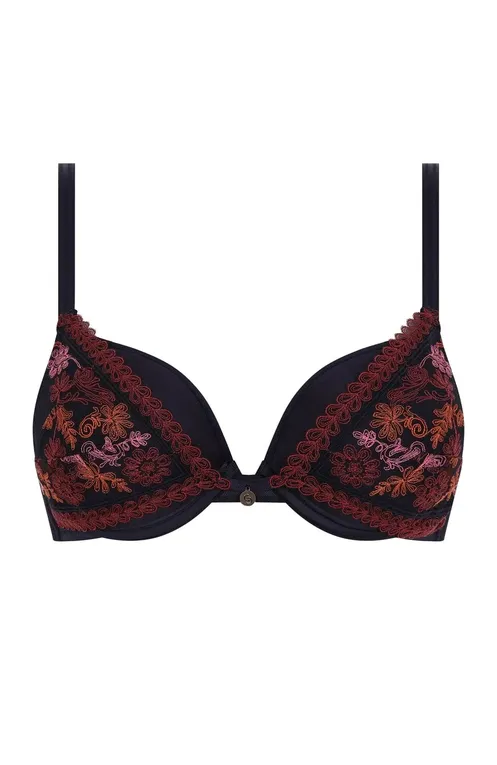 Бюстгальтеры Chantelle C16Q20 0M8 Black flowers multicolor