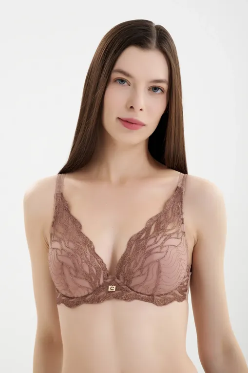 Бюстгальтеры Chantelle C19VNA C08 Cinnamon lurex