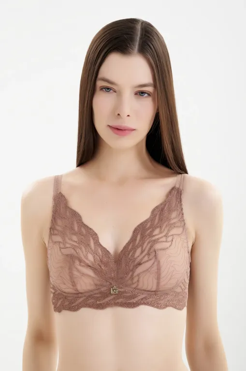 Бюстгальтеры Chantelle C19VP0 C08 Cinnamon lurex