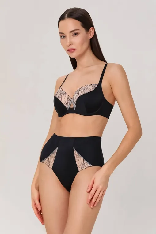 Бюстгальтеры Chantelle C22DMU 0V9 Black-Golden beige