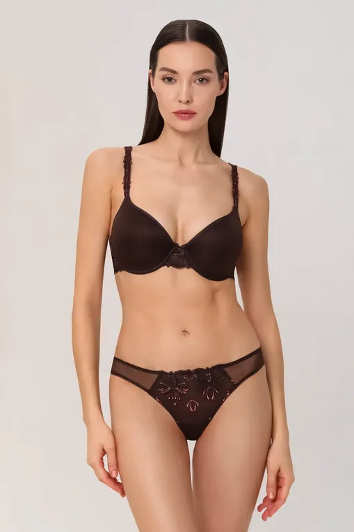 Бюстгальтеры Chantelle C26060 0Q2 Glossy brown