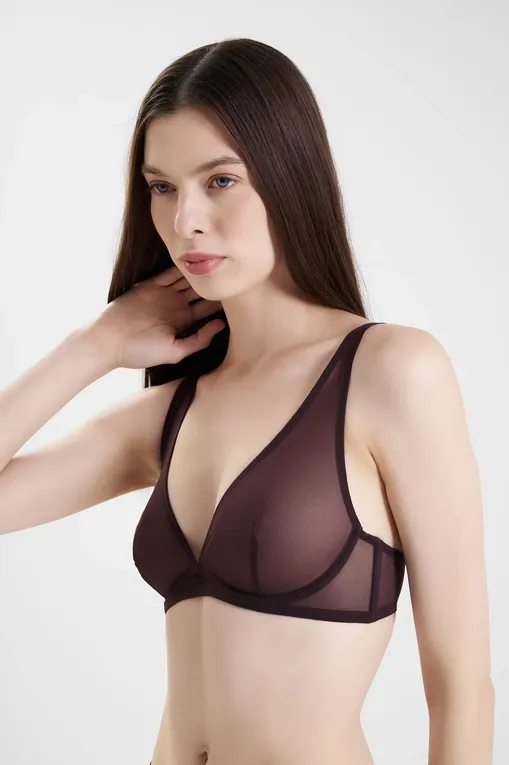 Бюстгальтеры DNUD Paris L701SG AUBERGINE