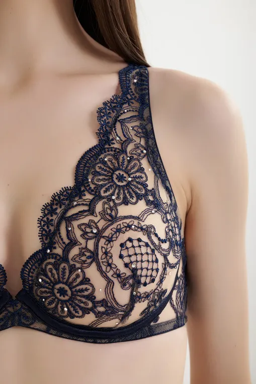 Бюстгальтеры I.D.Sarrieri M7468 deep bleumarine