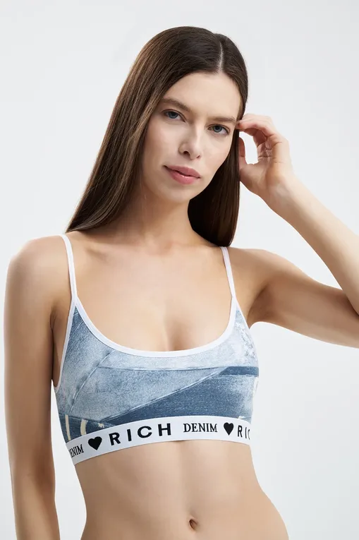 Бюстгальтеры John Richmond JRDIST21BR WH/BLUE/D.