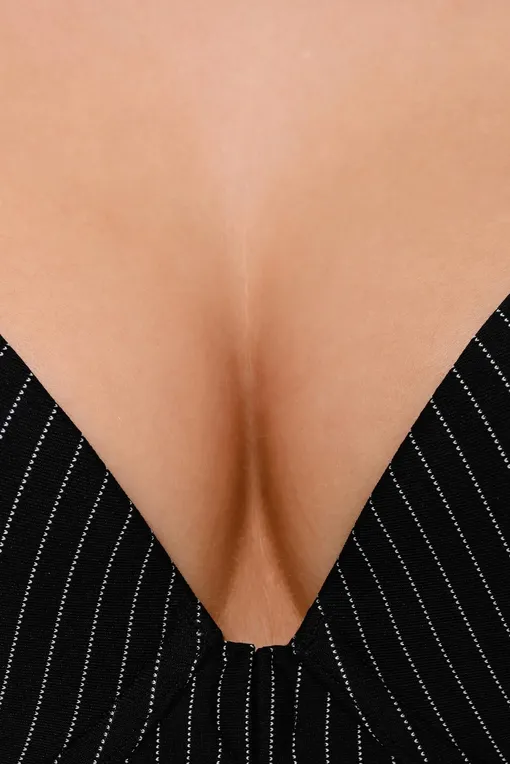 Плотные чашки Marlies/Dekkers 18151 black pinstripe