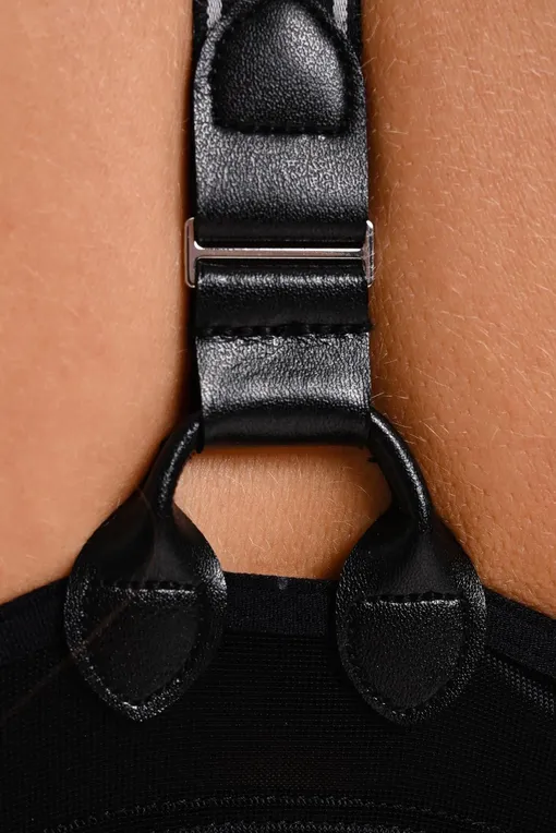 Плотные чашки Marlies/Dekkers 18151 black pinstripe