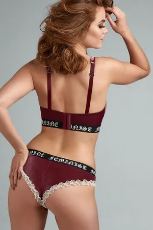 Marlies/Dekkers 19740 pink velvet