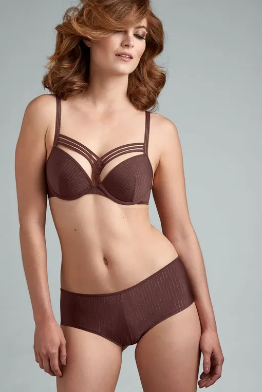 Бюстгальтеры Marlies/Dekkers 19771 chestnut brown with golde