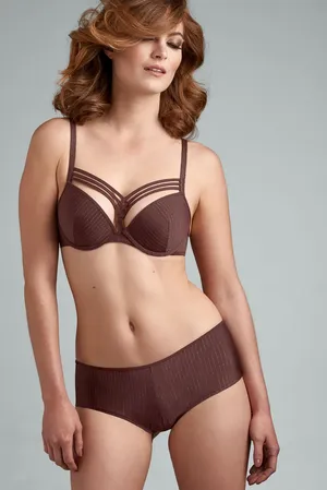 Marlies/Dekkers 19771 chestnut brown with golde