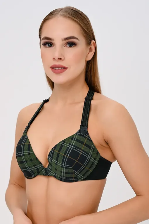 Бюстгальтеры Marlies/Dekkers 35551 scarab green plaid