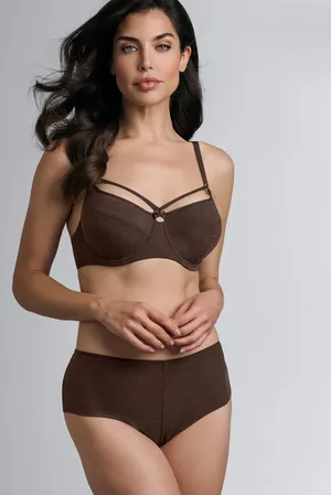 Marlies/Dekkers 35914 shimmering dark brown