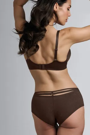 Marlies/Dekkers 35914 shimmering dark brown