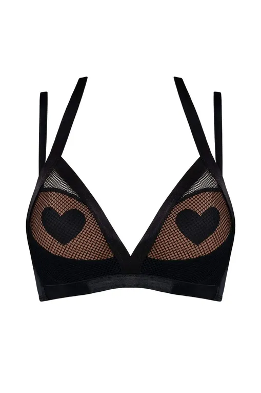 Бюстгальтеры Marlies/Dekkers 36521 black mesh and sand