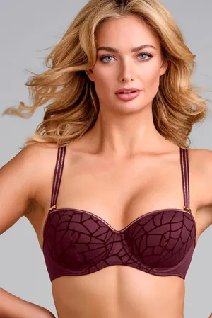 Marlies/Dekkers 36550 burgundy