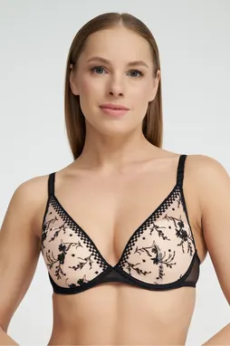 Passionata P41RNA 0IP Golden beige-Black