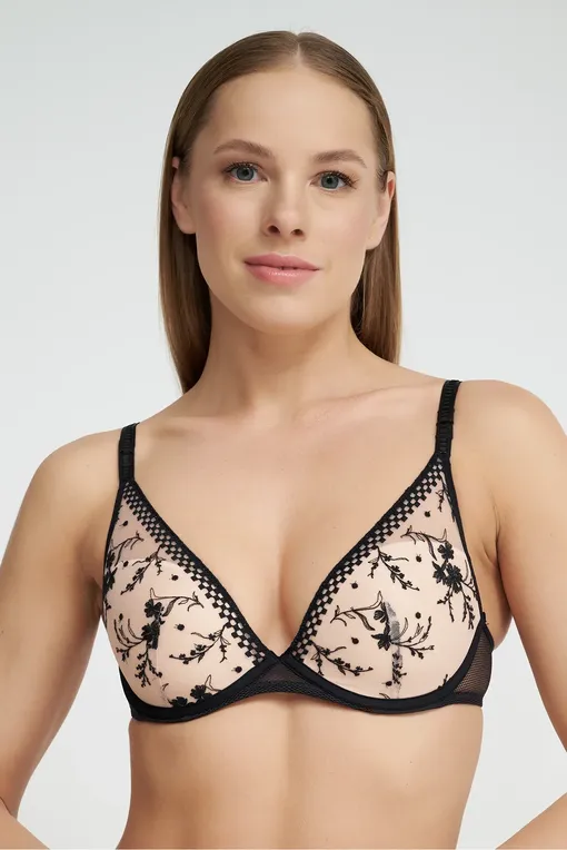 Бюстгальтеры Passionata P41RNA 0IP Golden beige-Black