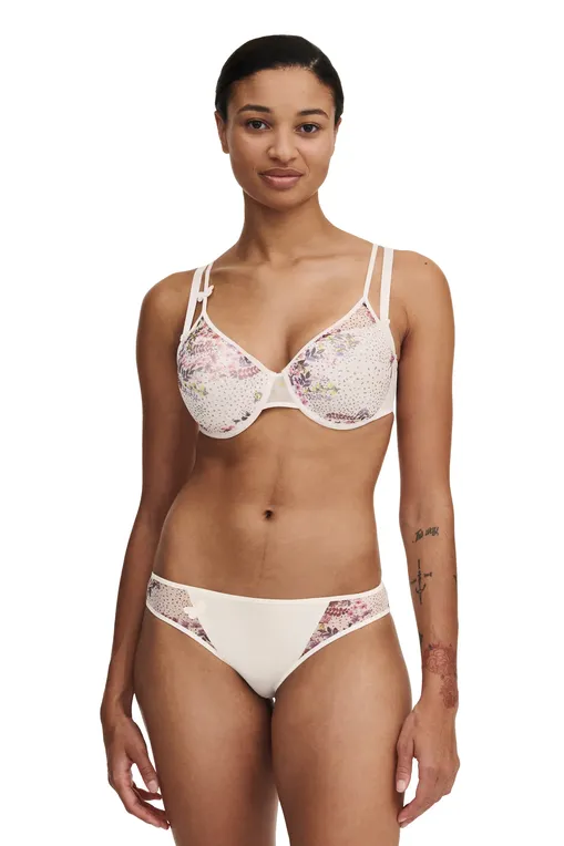 Бюстгальтеры Passionata P47050 0A9 Dot Flowers Print