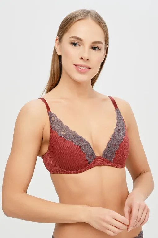 Бюстгальтеры Passionata P57010 0C6 Fig-Chestnut