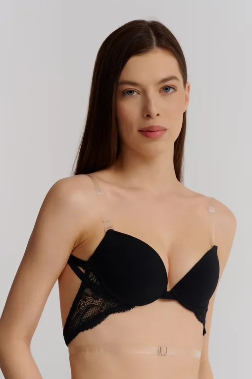 Бюстгальтеры Simone Perele 12E370 015 noir/tatoo