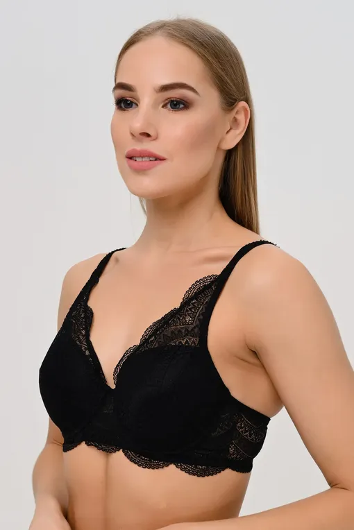 Бюстгальтеры Simone Perele 12V343 015 noir/tatoo