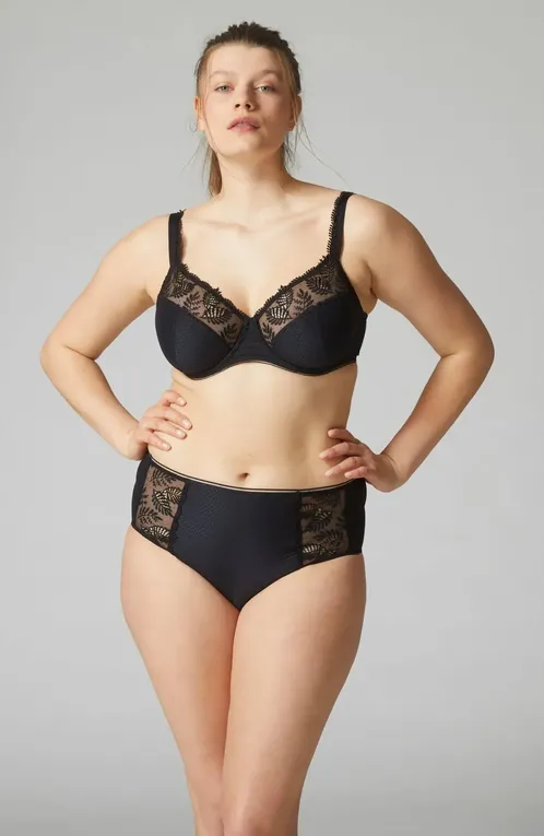 Бюстгальтеры Simone Perele 12Y320 015 noir/tatoo