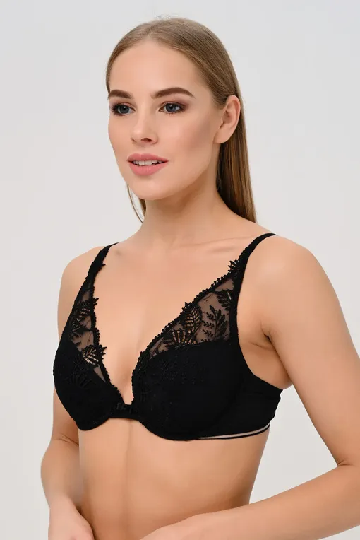 Бюстгальтеры Simone Perele 12Y347 015 noir/tatoo