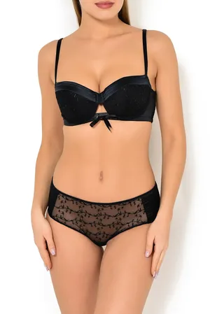 Simone Perele 15H341 015 noir/tatoo