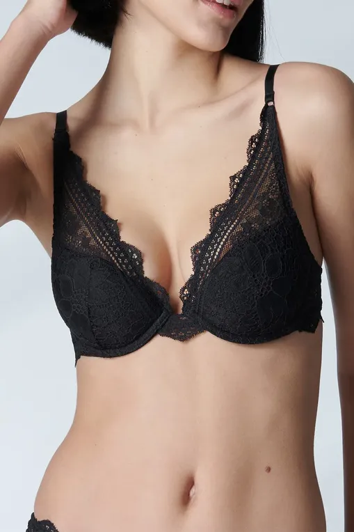 Бюстгальтеры Simone Perele 1A1347 015 noir/tatoo