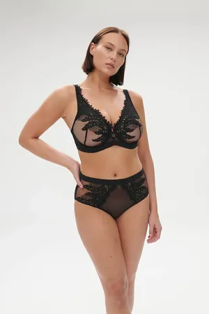 Simone Perele 1D3309 015 noir/tatoo