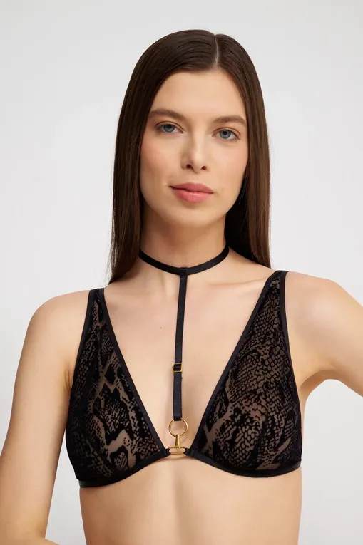 Комплекты AUBADE P0801-3 BLACK PYTHON