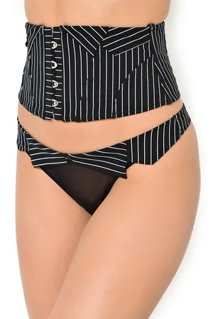 Chantal Thomass T06A90 0LO Ivoire Rayures Ten