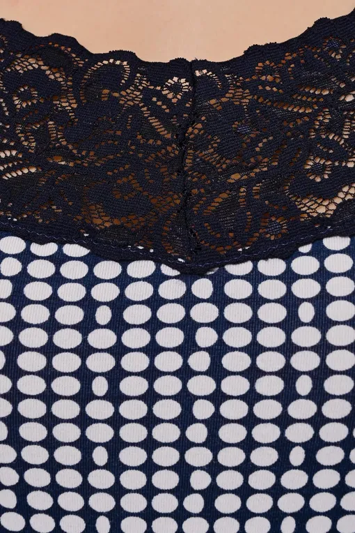 Кружевное Cote Coton by Oryades 820105 24313white/navy