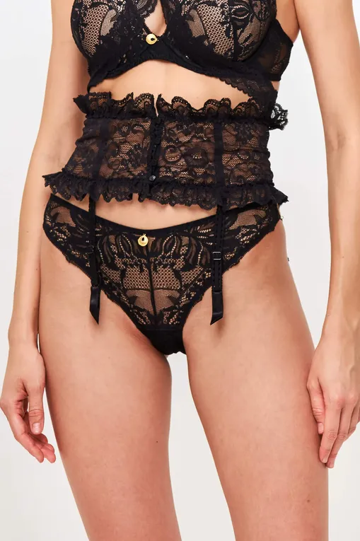 Кружевное AUBADE P052 BLACK