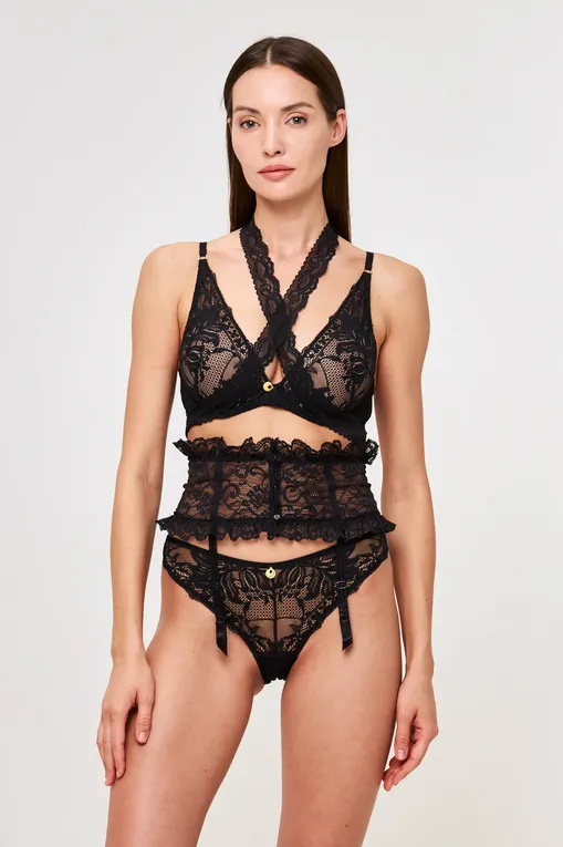 Кружевное AUBADE P052 BLACK