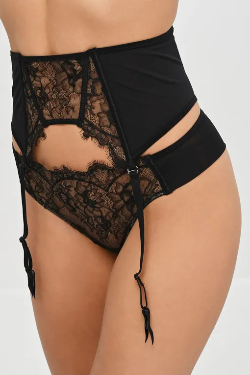 Кружевное Chantal Thomass T220170 A0032 Noir Skin