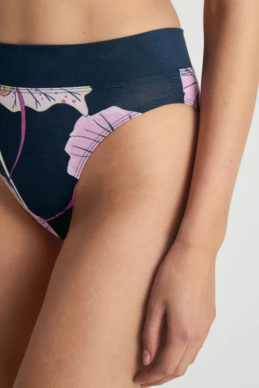 Трусы Calida 21822 476 dark blue print