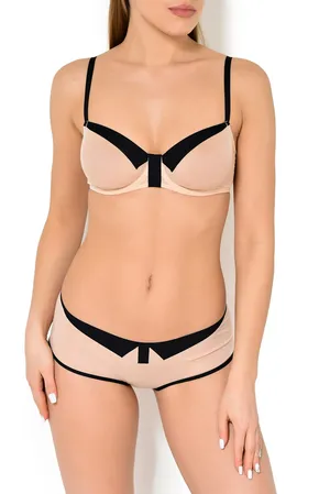 Chantal Thomass T03A70 0GM Nude/Black