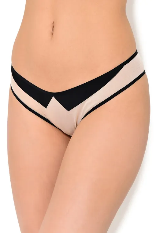 Трусы Chantal Thomass T03A80 0GM Nude/Black