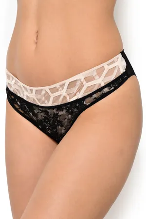 Chantal Thomass T07B70 0GM Nude/Black