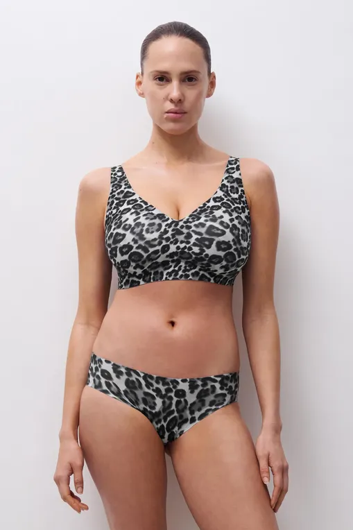 Трусы Chantelle C11D30 B16 Grey leopard