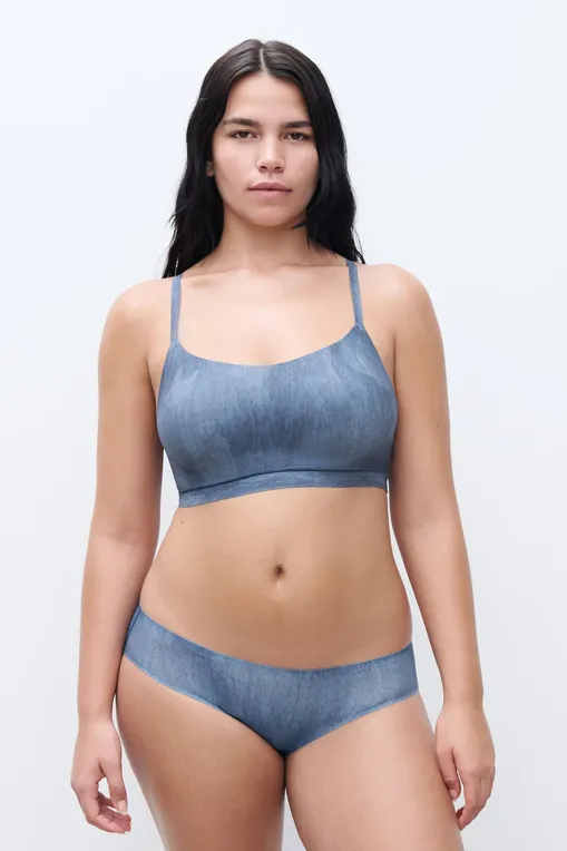 Трусы Chantelle C11D30 A21 Blue denim print