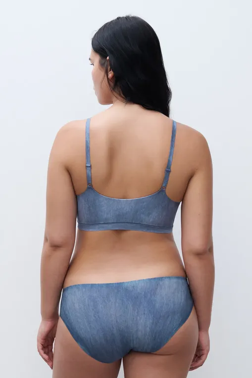 Трусы Chantelle C11D30 A21 Blue denim print